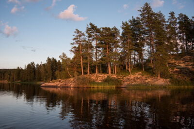 Fotograf:in Rostock - Landschaftsfotografie Vaermland, Schweden,  See mit Abendsonne