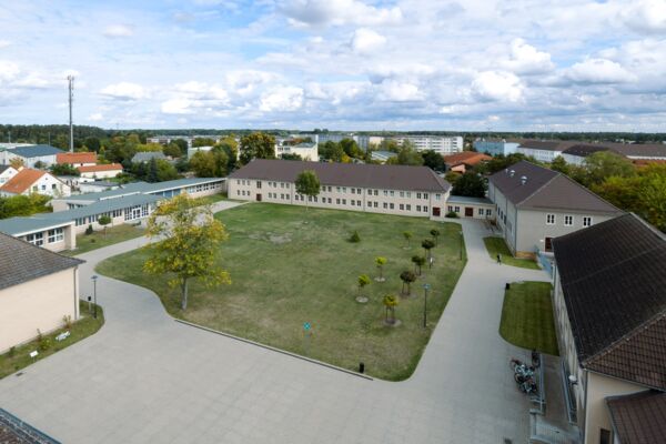 Objektfotograf - Vogelperspektive Bildungszentrum Torgelow
