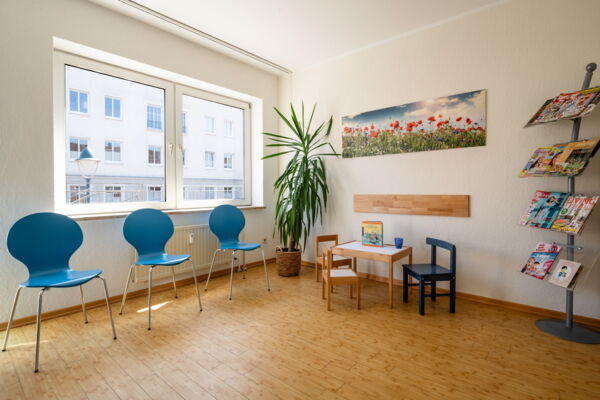 Praxisfotograf MV, Rostock, Zahnarztpraxis, Wartezimmerfoto