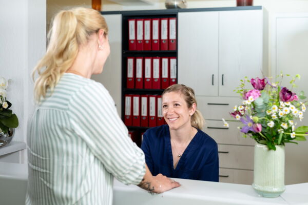 Praxisfotograf MV, Rostock, Zahnarztpraxis, Foto Rezeption