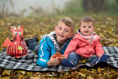 Familienfotos outdoor