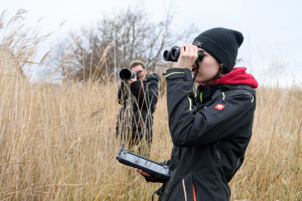 Reportagefoto - Vogelbeobachtung