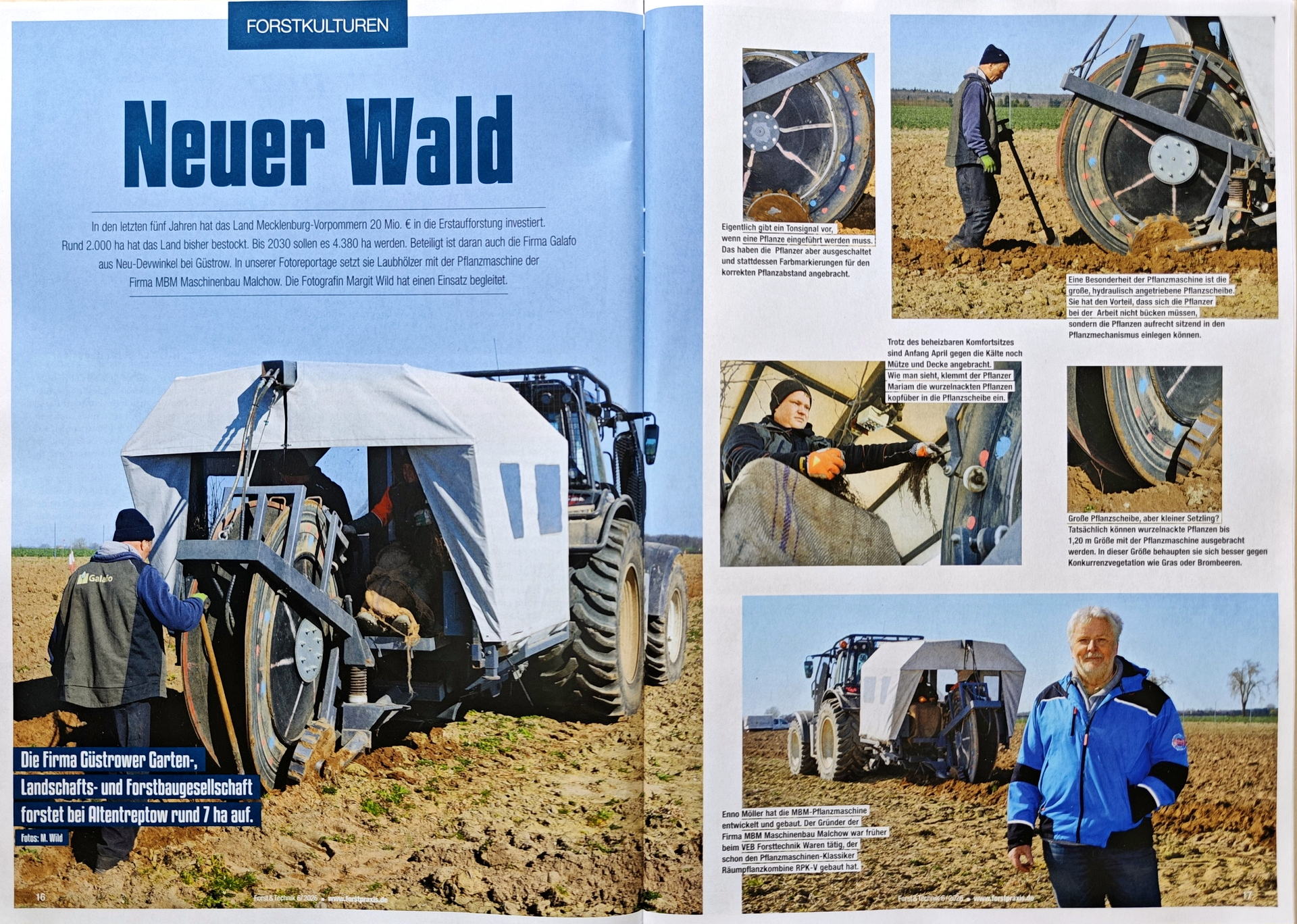 Forst&Technik 6/2026, Fotoreportage von Fotograf:in Rostock, Margit Wild